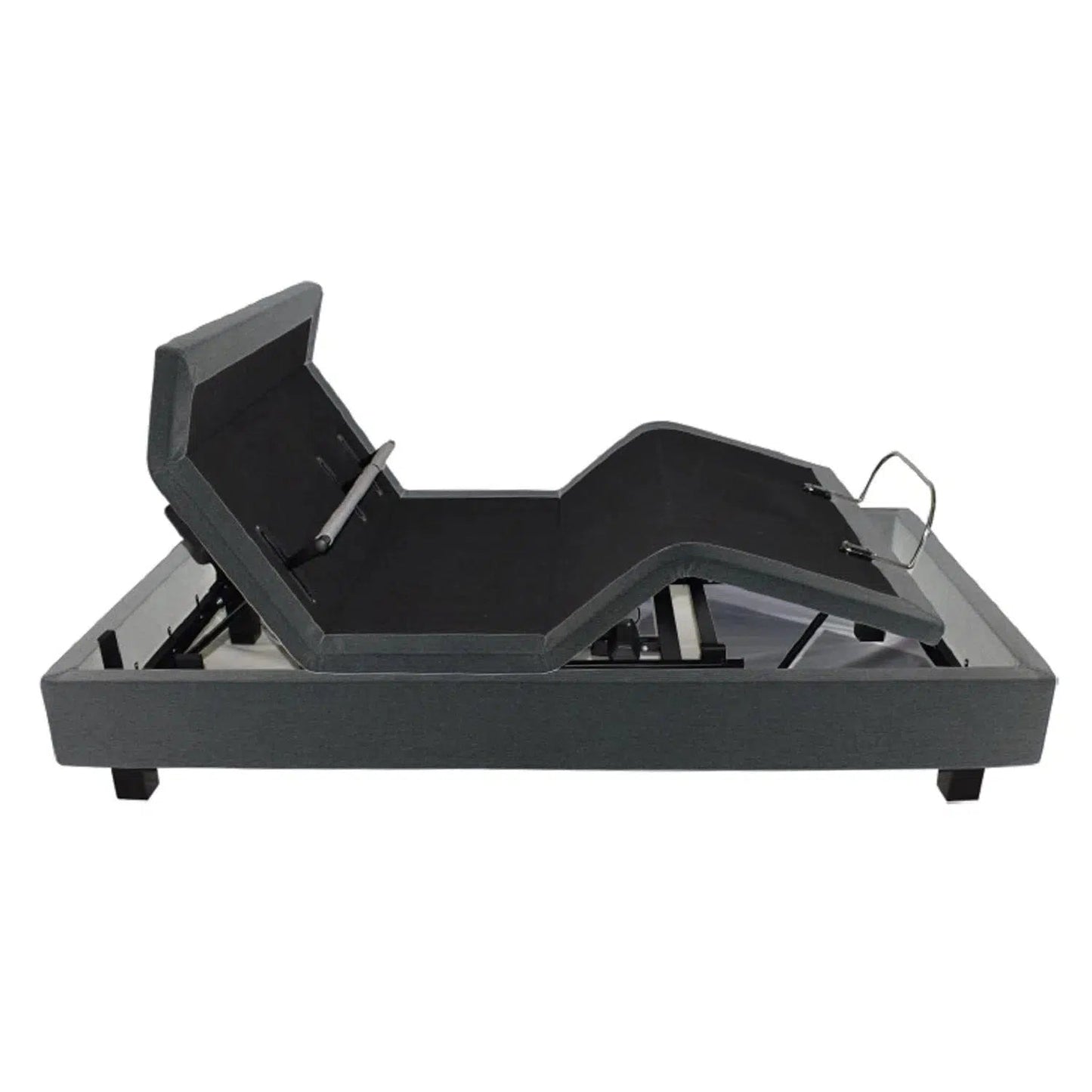 9000-640 Fully Upholsetered Adjustable Bed with Massage, Pillow Tilt, Lumbar Support and 3 Layer Standard Mattress-Sleep Doctor