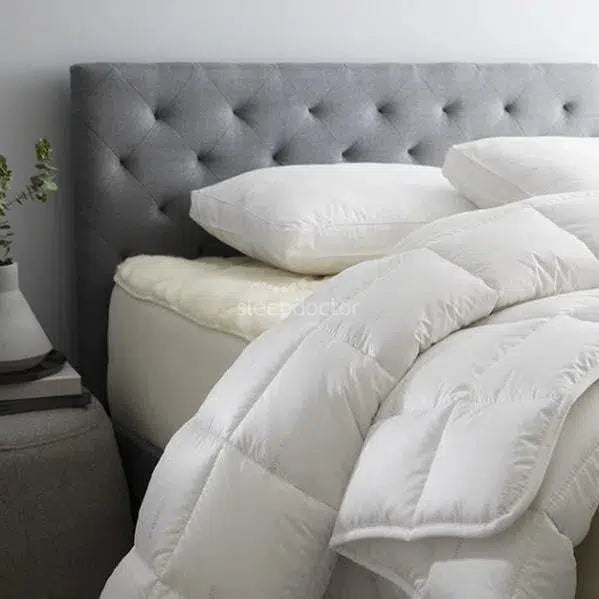 Australian Made Wool Quilt 500gsm Queen by Woolstar-Sleep Doctor