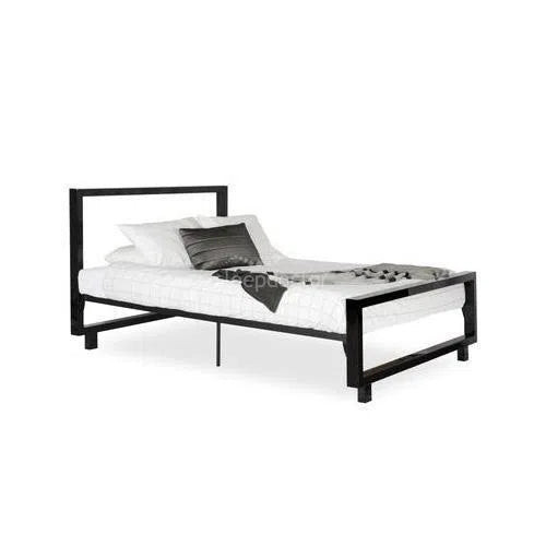 Axel Steel Bed Frame and Timber Slats Australian Made-Sleep Doctor