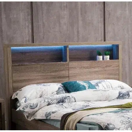 Bali Bed with 3 Storage Drawers and Bed Light-Sleep Doctor