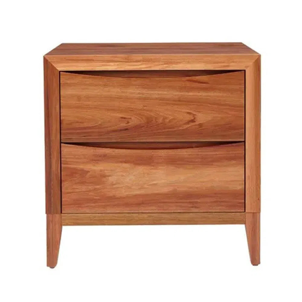 Bolton Solid Blackwood Timber Bedside Table - Australian Made-Sleep Doctor