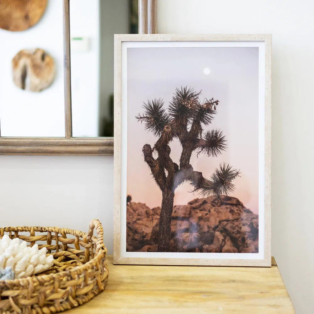 Desert Dunes Framed Glass Print 43x63-Sleep Doctor