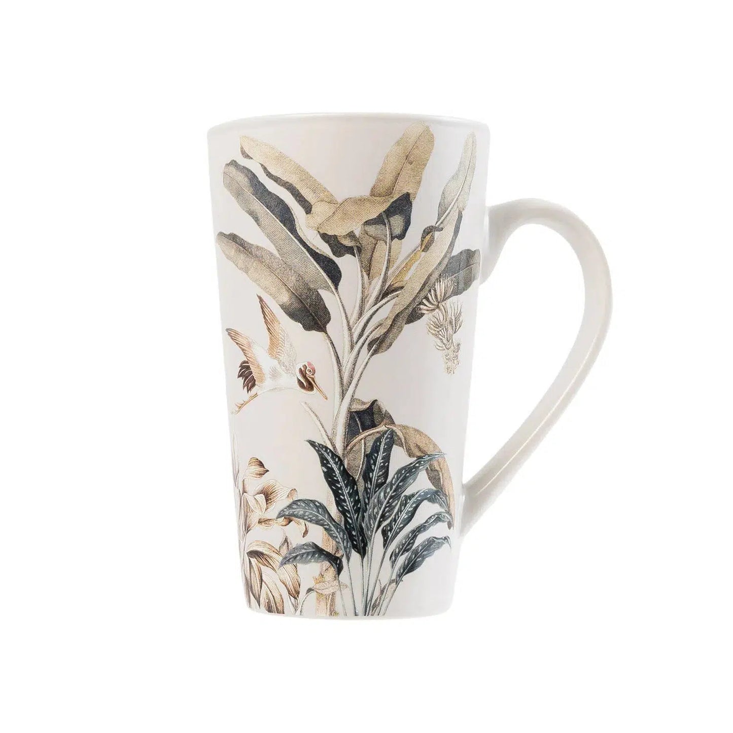 Exotic Ferns Latte Mug-Sleep Doctor