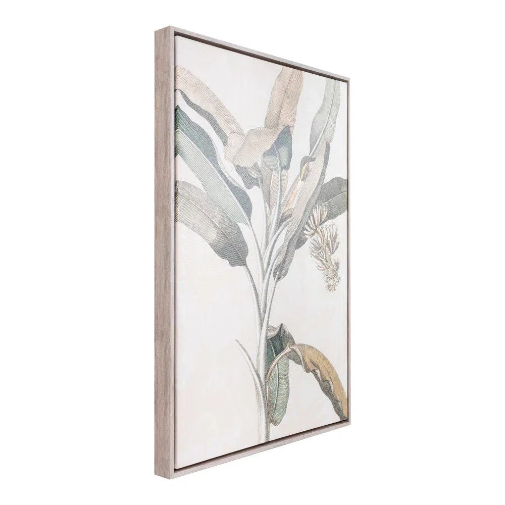Exotic Right Palm Framed Canvas 94x64-Sleep Doctor