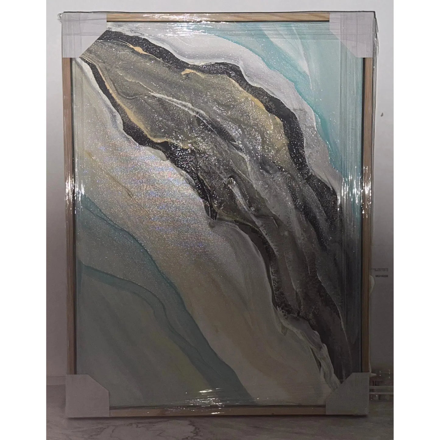 Flow Acrylic Canvas Painting 64cm x 48cm-Sleep Doctor