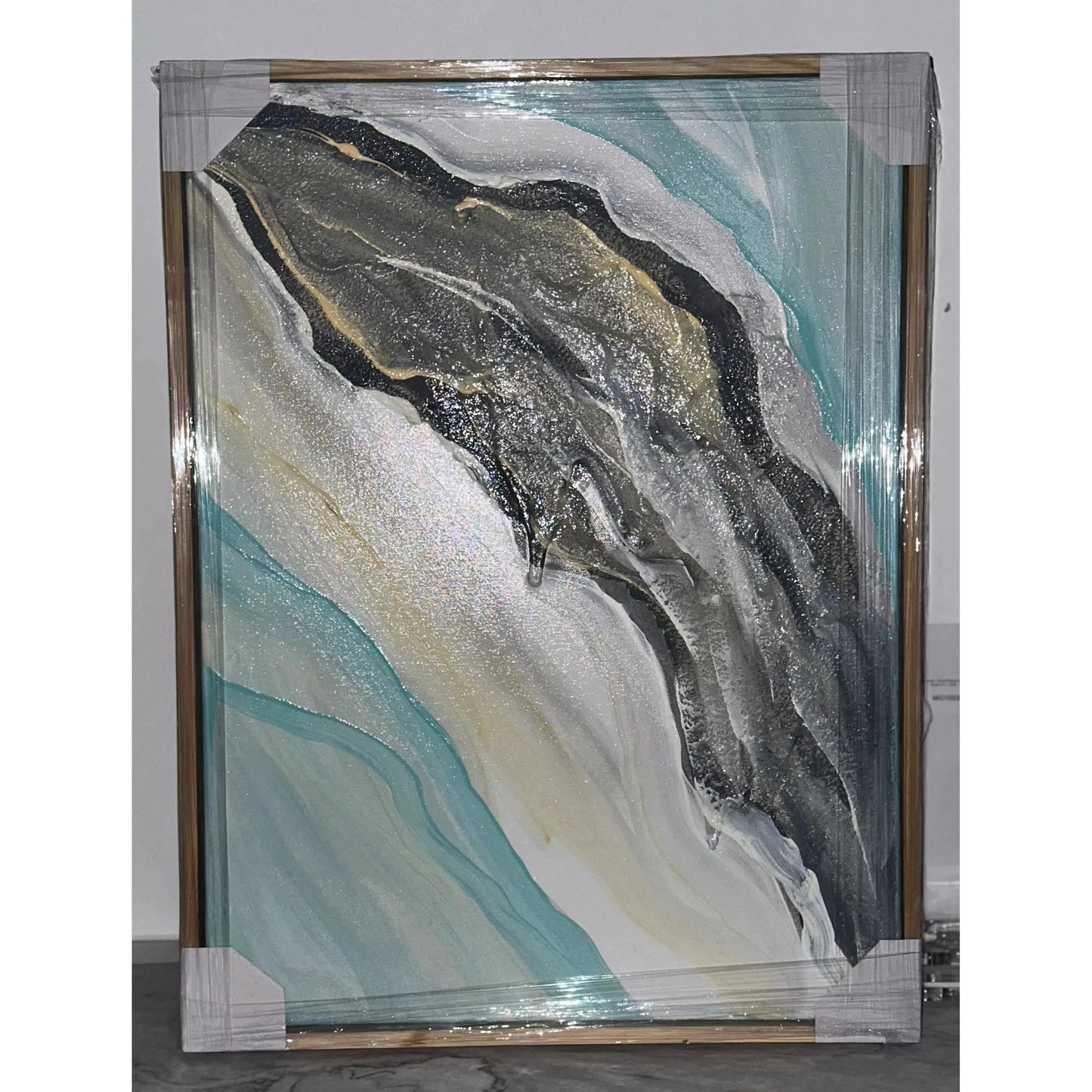 Flow Acrylic Canvas Painting 64cm x 48cm-Sleep Doctor