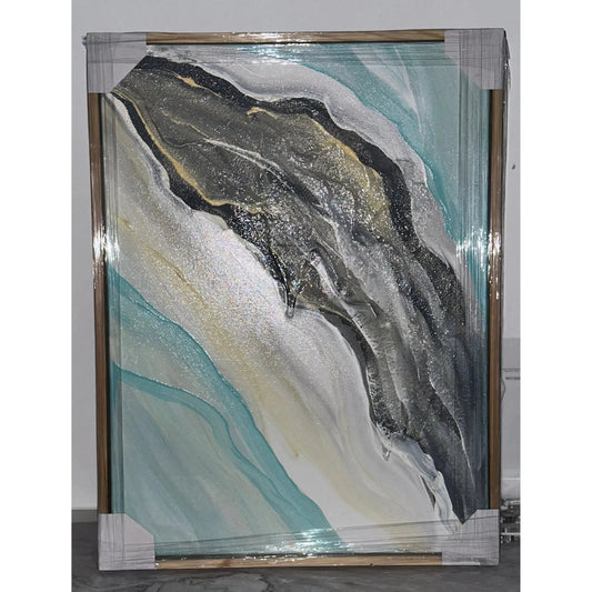 Flow Acrylic Canvas Painting 64cm x 48cm-Sleep Doctor