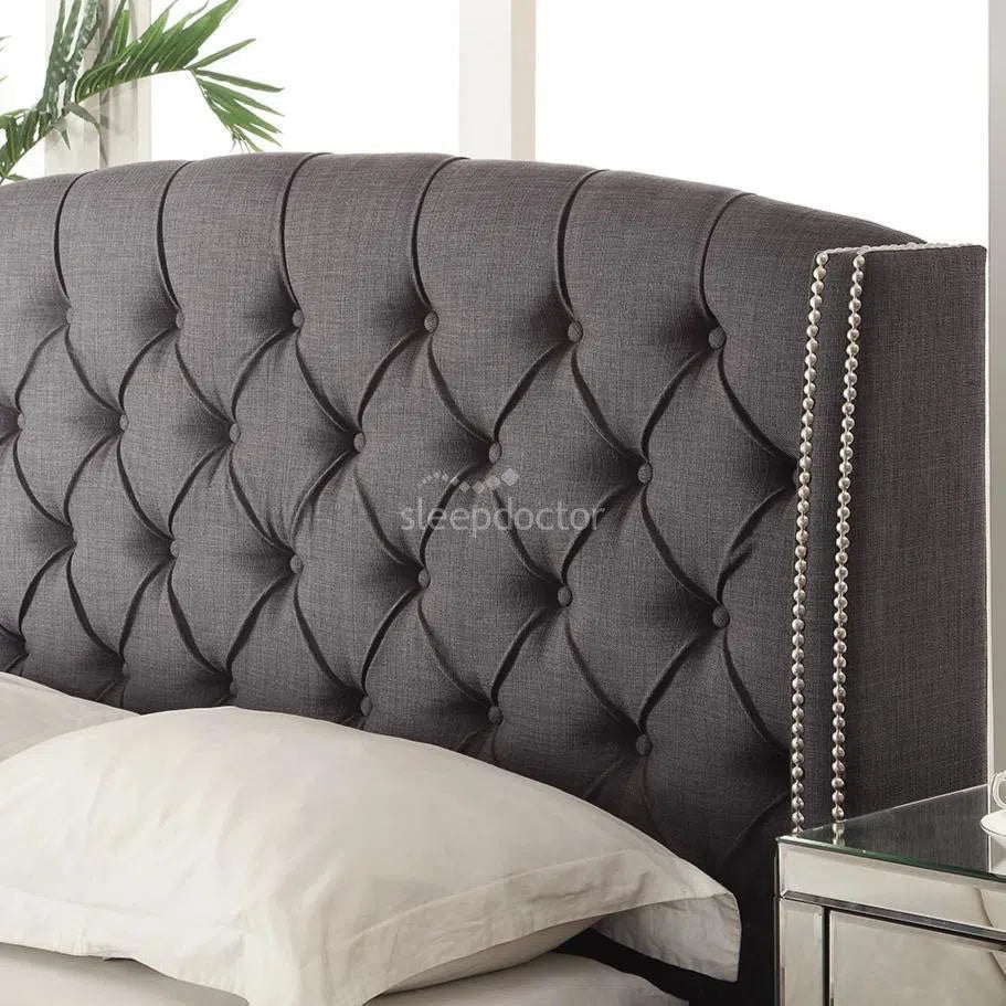 Hampton Bedhead in Fabric-Sleep Doctor
