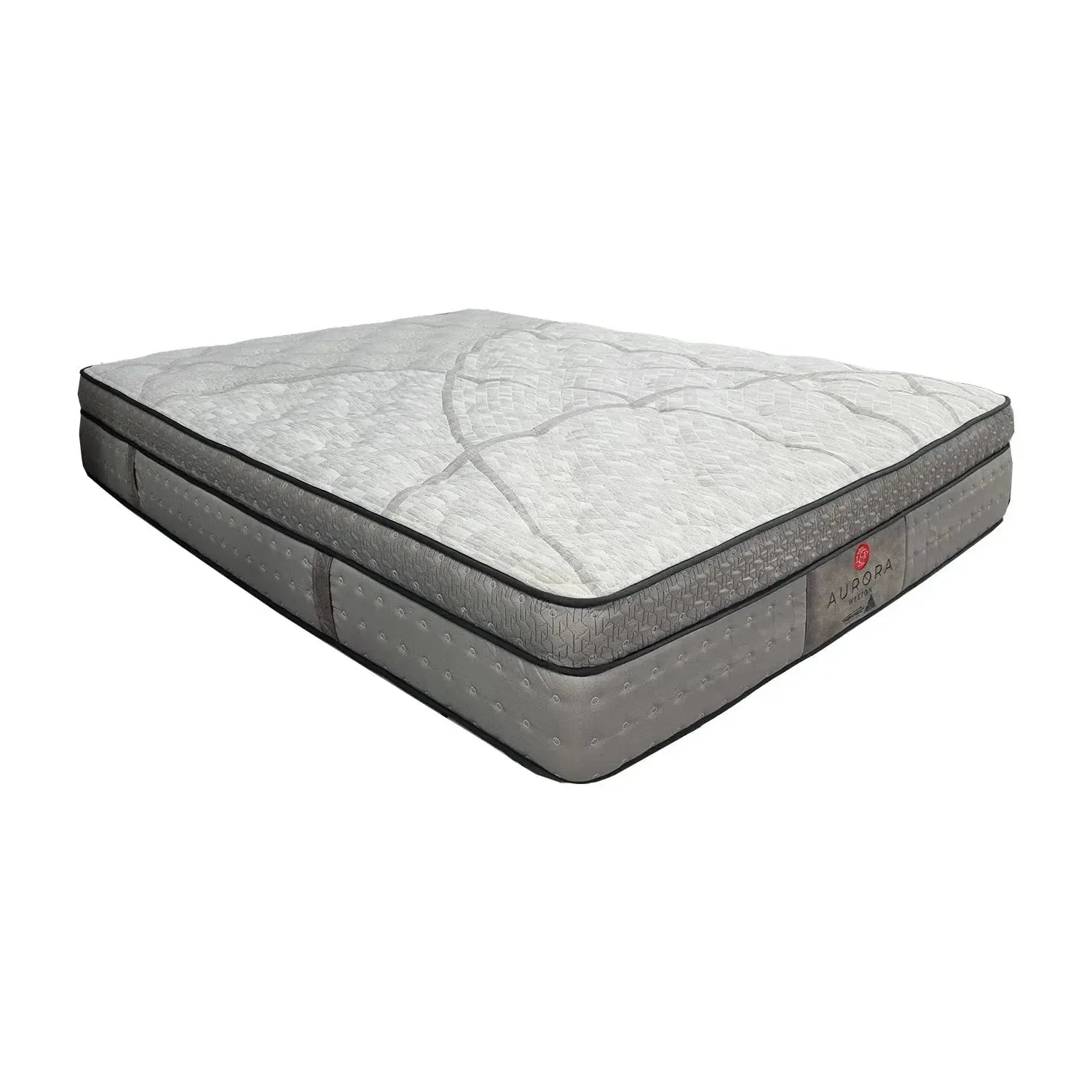 L&P Aurora Adjust Plush Mattress with Cashmere Virase Fabric (Platinum)-Sleep Doctor