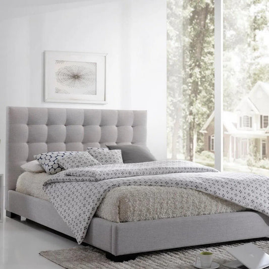 Memphis Double Fabric Upholstered Bed-Sleep Doctor