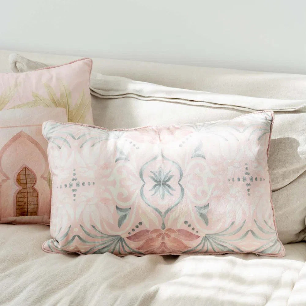 Modern Oasis Floral Cushion 35x55-Sleep Doctor