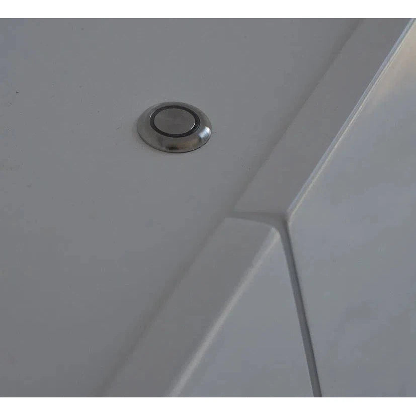 Seattle Side Gaslift Storage Bed In Gloss White-Sleep Doctor