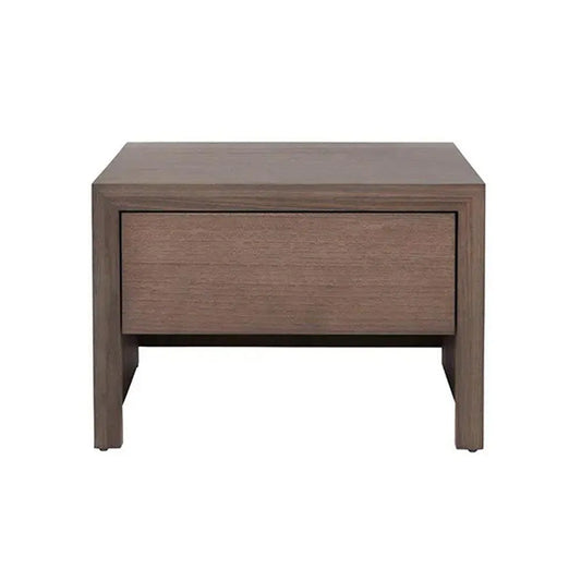 Sienna Solid Tasmanian Oak Timber Bedside Table - Australian Made-Sleep Doctor