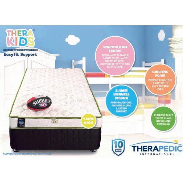 TheraKids Ezi Fit Single Mattress ideal for Bunks and Trundle Beds-Sleep Doctor