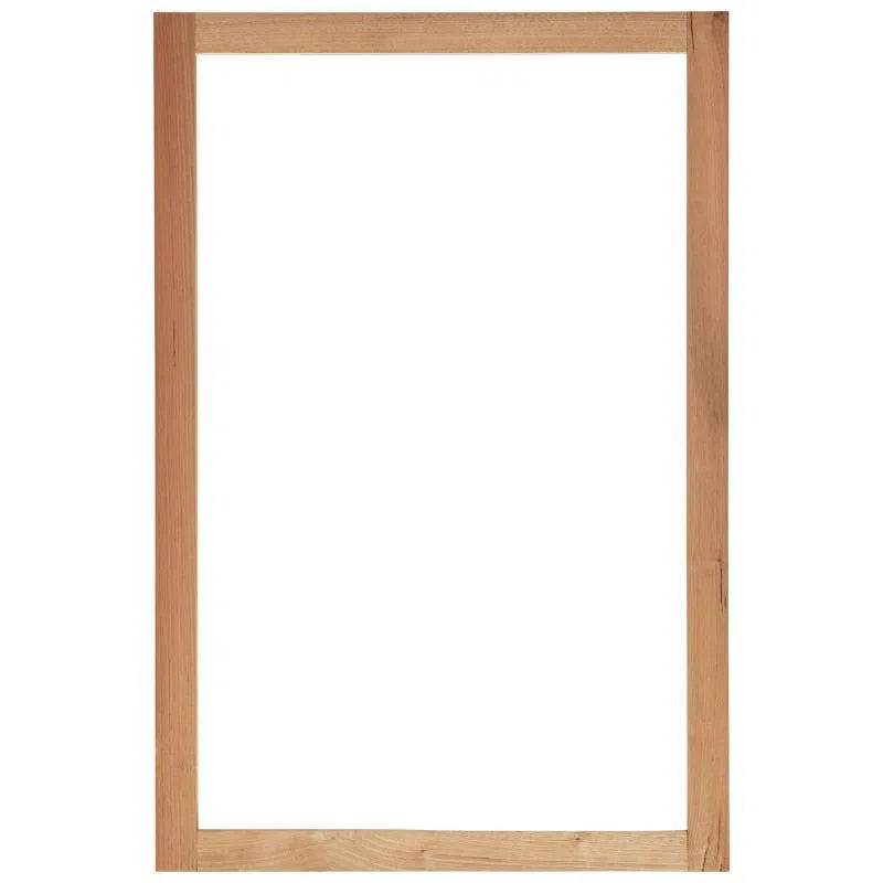 Valencia Solid Tasmanian Oak Timber Wall Hanging Mirror - Australian Made-Sleep Doctor