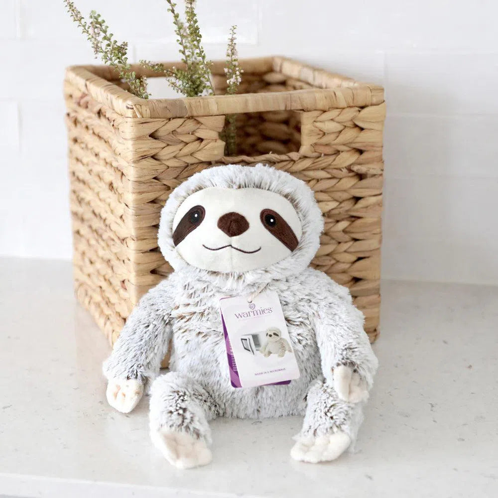 Warmies Marshmallow Sloth-Sleep Doctor