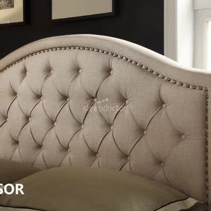Windsor Bedhead in Upholstered Fabric-Sleep Doctor
