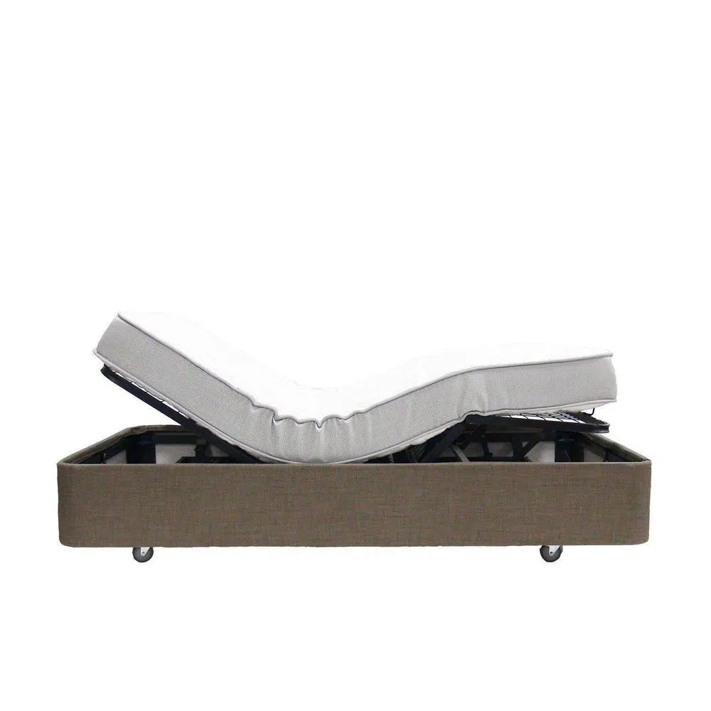 3000-390 Scissor Lift Head Foot Adjustable Bed with Washable Cover and Standard Mattress