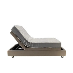 6700-670 Head Foot Adjustable Bed Fully Upholstered with Scissor Lift and 3 Layer Standard Mattress