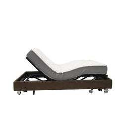 8000-430 Trendelenburg Lift Head Foot Adjustable Bed Upholstered with Calla Hybrid Standard Mattress -FLOOR MODEL ONLY