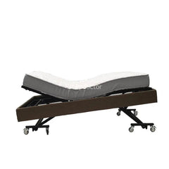 8000-430 Trendelenburg Lift Head Foot Adjustable Bed Upholstered with Calla Hybrid Standard Mattress -FLOOR MODEL ONLY