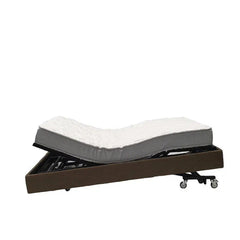 8000-430 Trendelenburg Lift Head Foot Adjustable Bed Upholstered with Calla Hybrid Standard Mattress -FLOOR MODEL ONLY