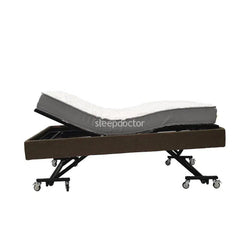 8000-430 Trendelenburg Lift Head Foot Adjustable Bed Upholstered with Calla Hybrid Standard Mattress -FLOOR MODEL ONLY