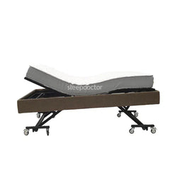 8000-430 Trendelenburg Lift Head Foot Adjustable Bed Upholstered with Calla Hybrid Standard Mattress -FLOOR MODEL ONLY