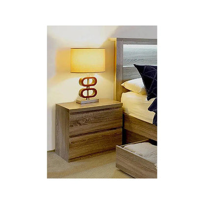 Bali 2 Drawer Bedside-Sleep Doctor