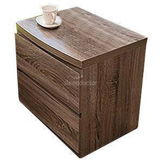 Bali 2 Drawer Bedside-Sleep Doctor