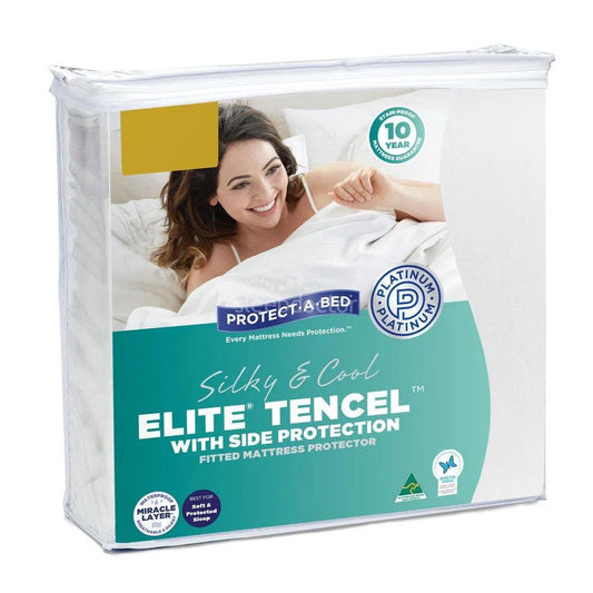 Elite Silky & Cool Tencel Extra Depth Fitted Mattress Protector by Protect-A-Bed-Sleep Doctor