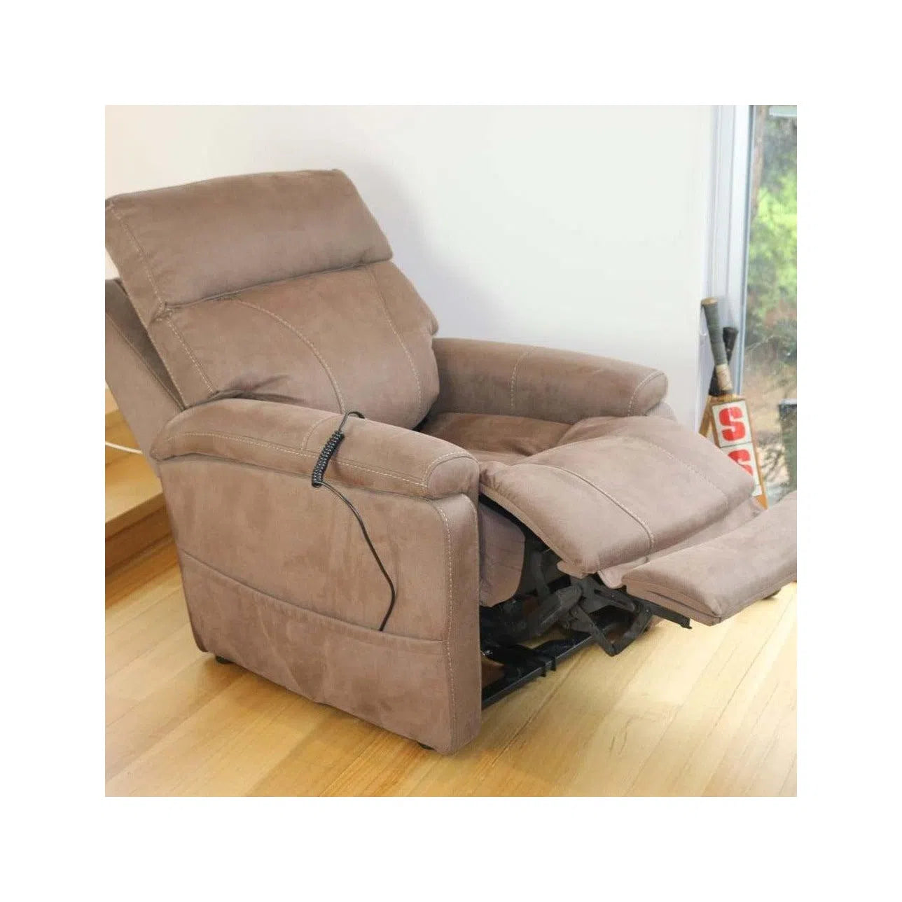 Eton Dual Motor 180kg Limit Recliner with Headrest-Sleep Doctor