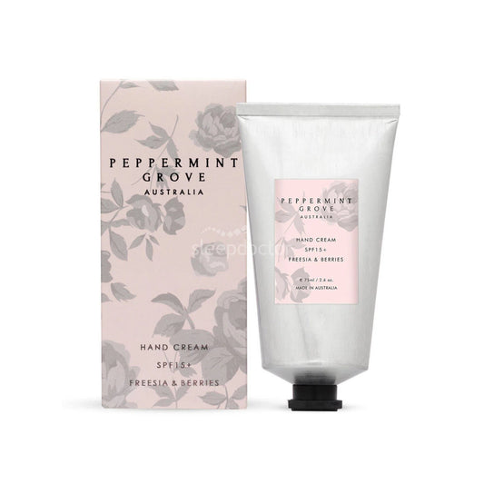 Freesia & Berries Hand Cream 75ml by Peppermint Grove-Sleep Doctor