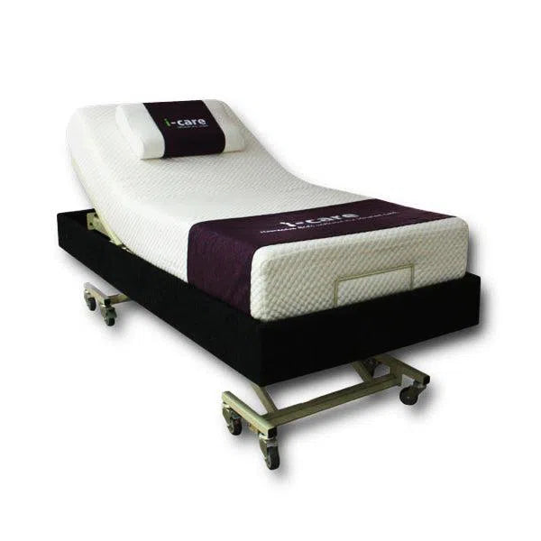 IC333 Trendelenburg Lift Head Foot Adjustable Bed with 3 Layer Standard Mattress-Sleep Doctor