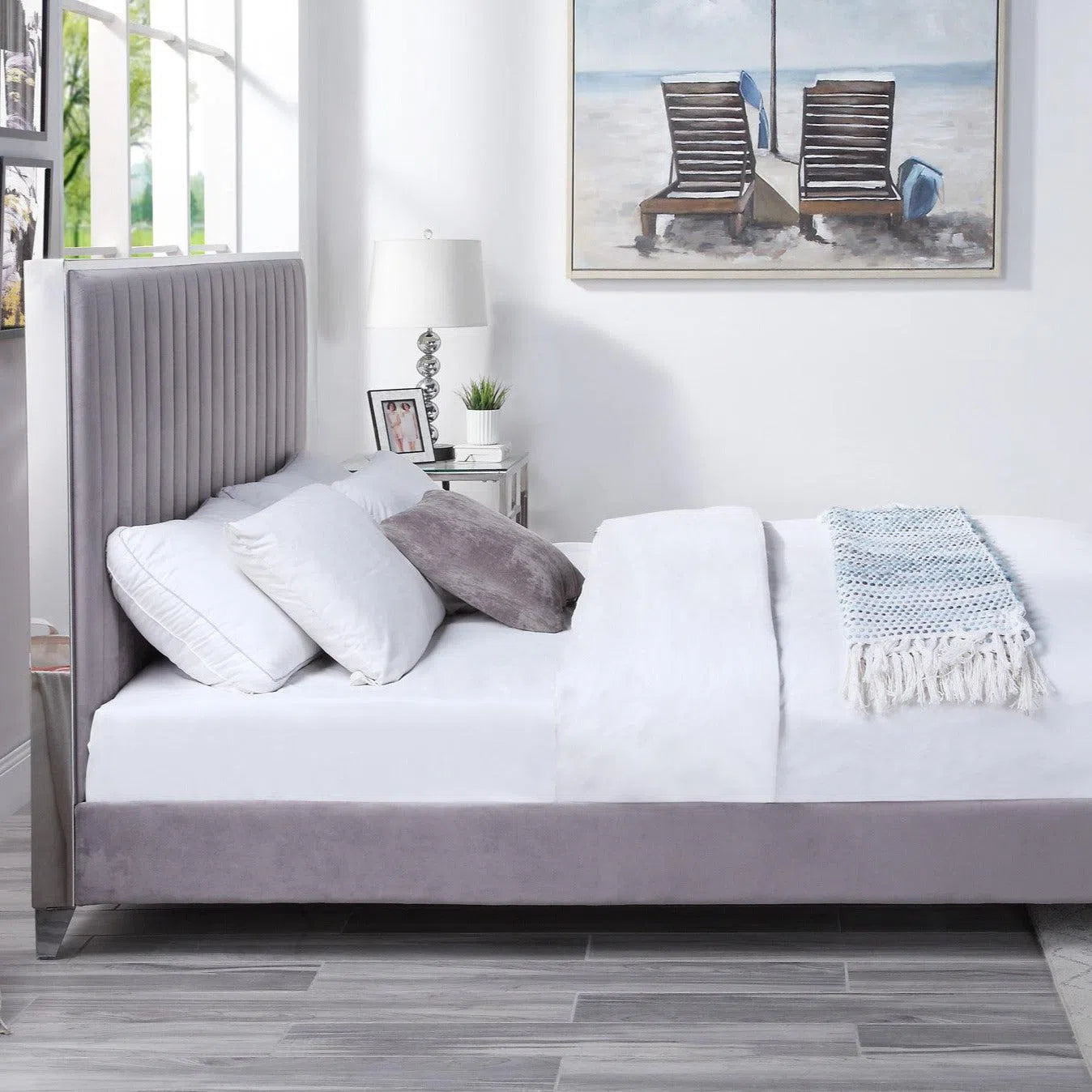 Silverdale Upholstered Fabric Bed-Sleep Doctor