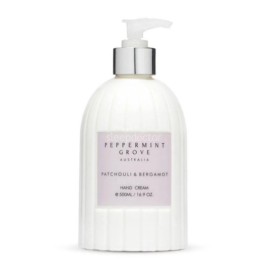 Patchouli & Bergamot Hand & Body Lotion 500ml by Peppermint Grove-Sleep Doctor